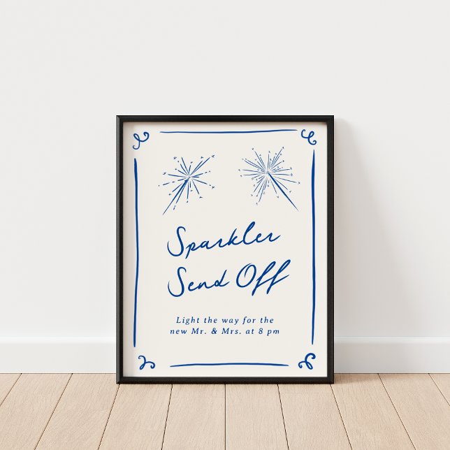 Sändning av vit Hand plockade-miniatyrstråle Poster (Skapare uppladdad)