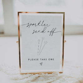 Sändningssignatur för ARCHER-minimalistminiatyrdia Poster