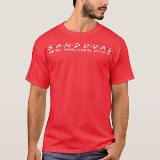 Sandoval-familjen Sandoval Surname Sandoval Last T Shirt