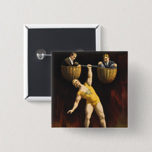 Sandow Eugen Sandow Vaudeville Tyngdlyftare Knapp