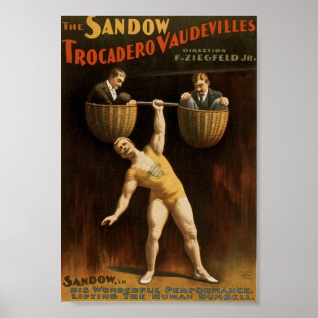 Sandow Vintage affisch (Framsidan)
