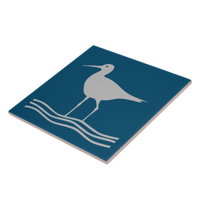 Sandpiper Bird Digital Kakelplatta (Sidan)