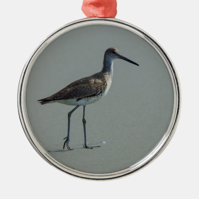 Sandpiper Pose Julgransprydnad Metall (Framsidan)