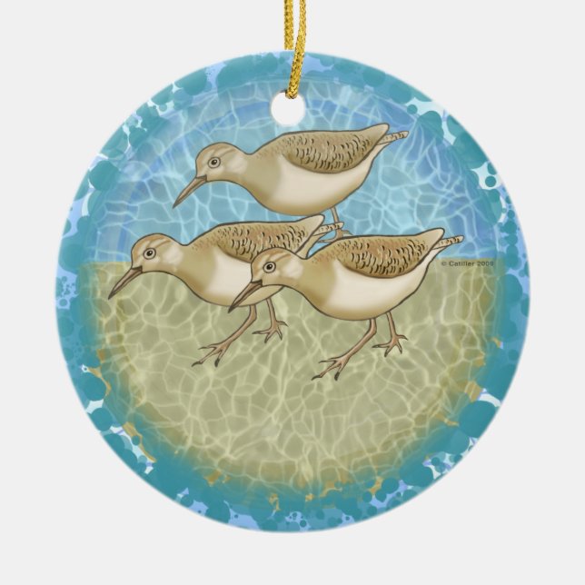 Sandpipers Ornament (Framsidan)