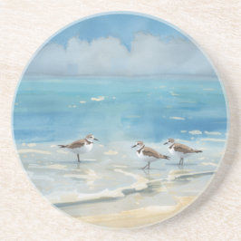Sandpipers Strand Ocean Underlägg