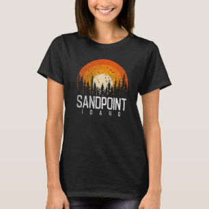 Sandpoint Idaho ID Retro Vintage 70s 80s 90s T Shirt