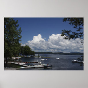 SandpubMarina, sjö Champlain Poster