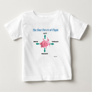 Sandra Boyntons FYRA FLYGKRAFTER T Shirt