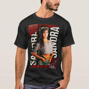 Sandra Cretu 80s Retro Fläkt Design 1 T Shirt
