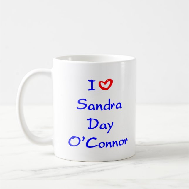 Sandra day o'connor-kaffe mugg (Vänster)