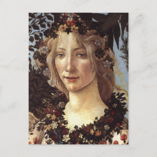 Sandro Botticell - Vår - Flora avata Fine Art Vykort