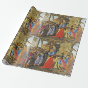 Sandro Botticelli 1475:s reklam för Magi Presentpapper