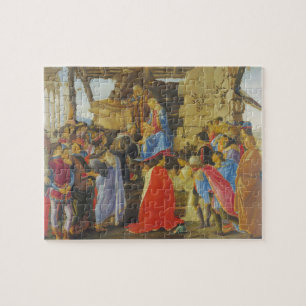 Sandro Botticelli 1475:s reklam för Magi Pussel