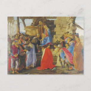 Sandro Botticelli 1475:s utnämning av Magi Vykort