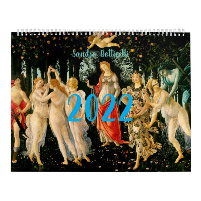 Sandro Botticelli 2022 Kalender (Omslag)