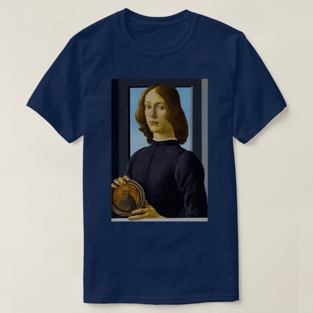 Sandro Botticelli 5 T Shirt (Design framsida)