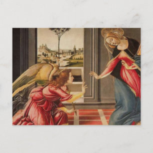 Sandro Botticelli - Annunciation GC Vykort