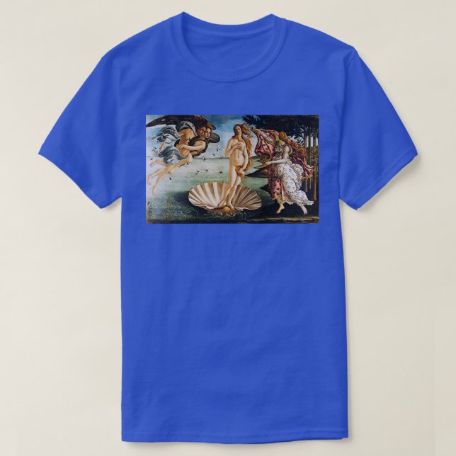 Sandro Botticelli Birth of Venus 3 T Shirt (Design framsida)