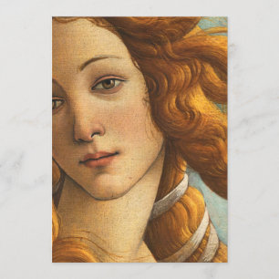 Sandro Botticelli Birth of Venus Inbjudningar