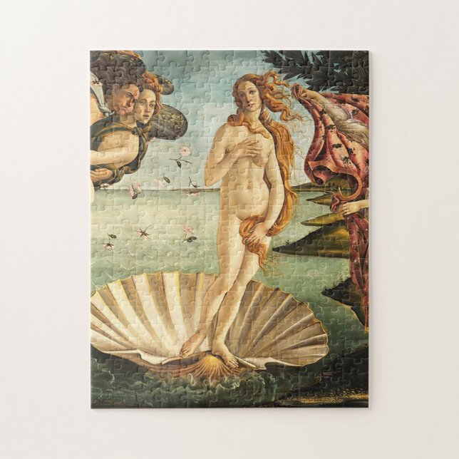 Sandro Botticelli Birth of Venus Pussel (Vertikal)