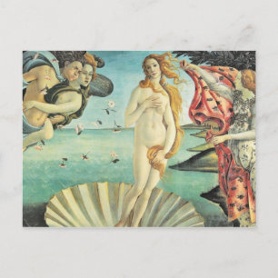 Sandro Botticelli Birth of Venus Vykort
