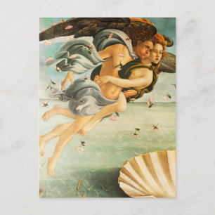 Sandro Botticelli Birth of Venus Zephyrus, Chloris Vykort