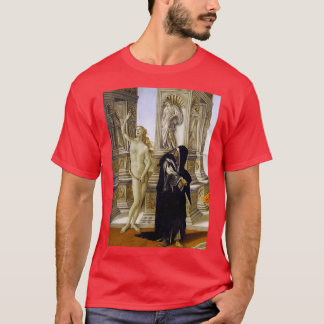 Sandro Botticelli Calumny of Apelles-information T Shirt