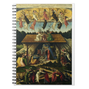 Sandro Botticelli - Den mystiska julen – Finkonst Anteckningsbok