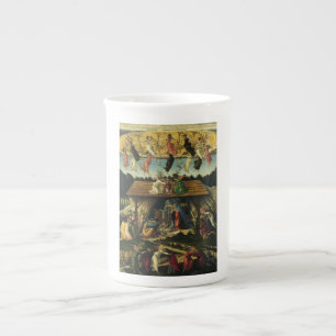 Sandro Botticelli - Den mystiska julen – Finkonst Benporslin Mugg