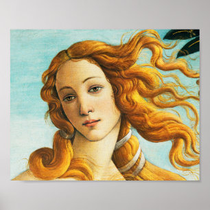 Sandro Botticelli Information om Venus Ansikte föd Poster
