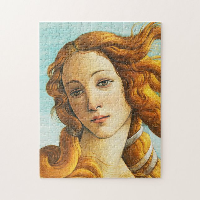Sandro Botticelli Information om Venus Ansikte föd Pussel (Vertikal)