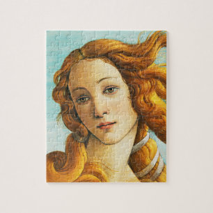 Sandro Botticelli Information om Venus Ansikte föd Pussel