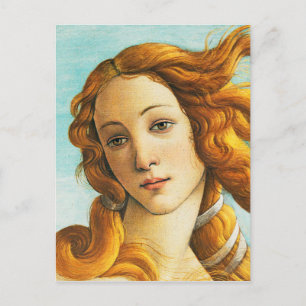 Sandro Botticelli Information om Venus Ansikte föd Vykort