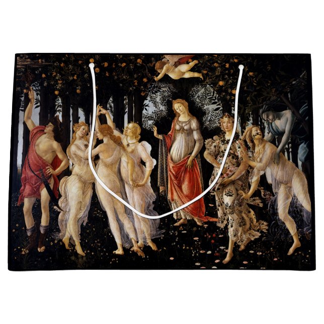 Sandro Botticelli - La Primavera (Framsidan)