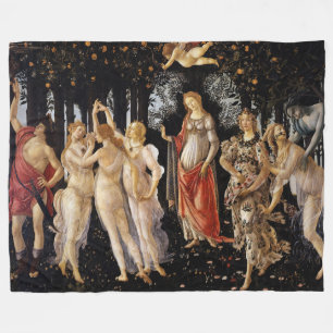 Sandro Botticelli - La Primavera Fleecefilt