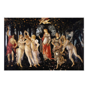 Sandro Botticelli - La Primavera Fototryck