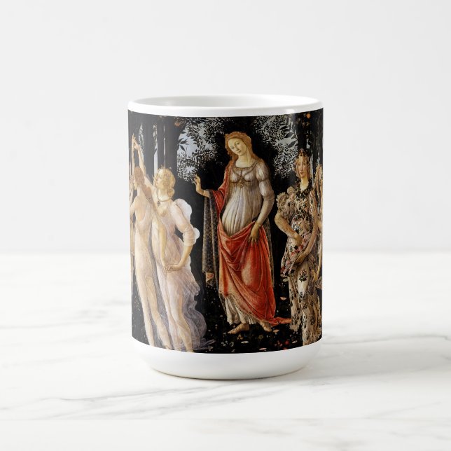 Sandro Botticelli - La Primavera Kaffemugg (Center)