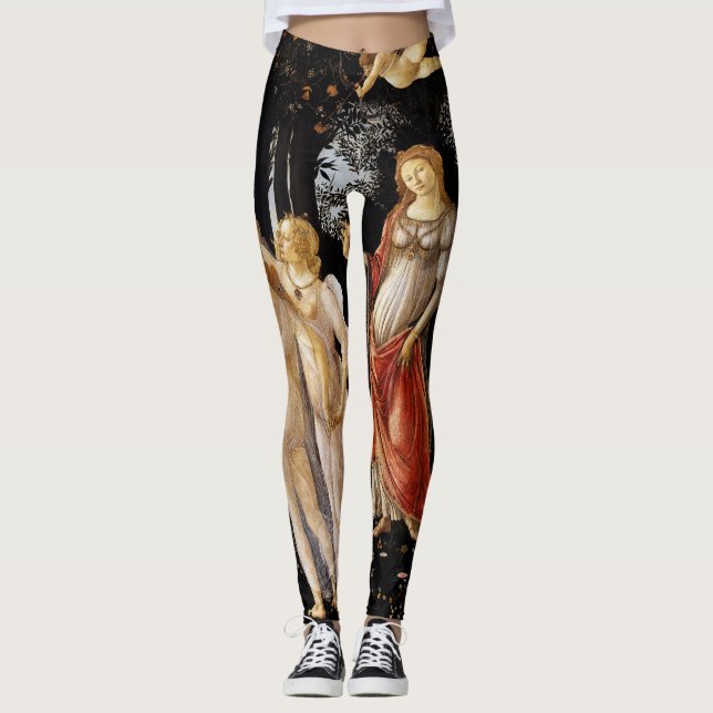 Sandro Botticelli - La Primavera Leggings (Framsida)