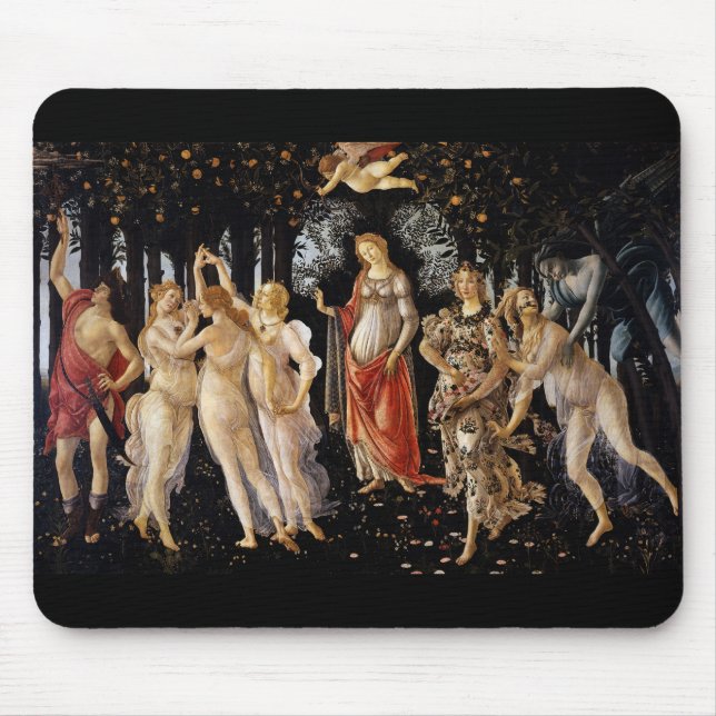 Sandro Botticelli - La Primavera Musmatta (Framsidan)