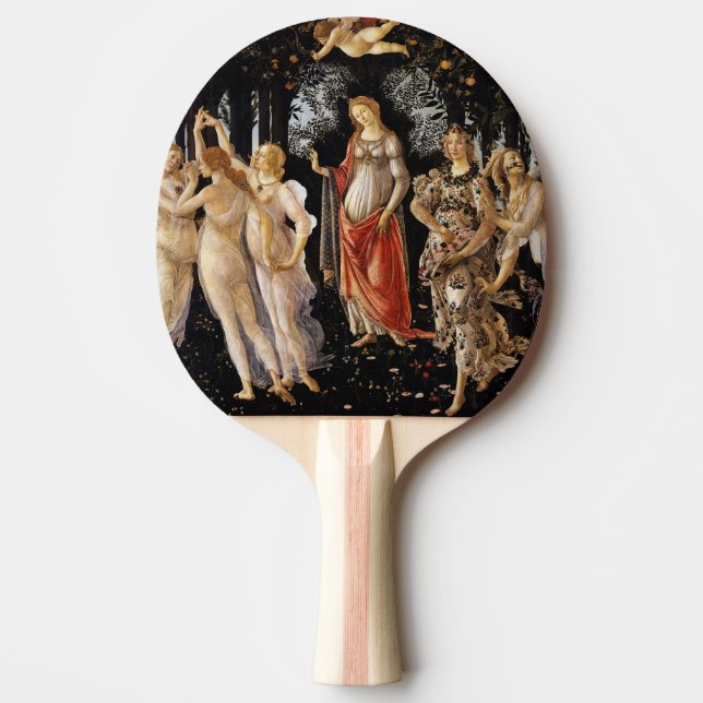 Sandro Botticelli - La Primavera Pingisracket (Framsidan)