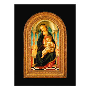 Sandro Botticelli Madonna och Child c 1470 Fototryck