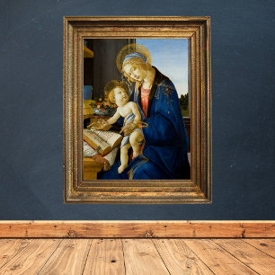 Sandro Botticelli Madonna of the Bok Child Jesus Poster