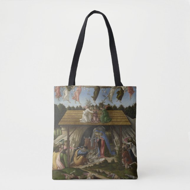 Sandro Botticelli - Mystisk jul Tygkasse (Framsida)