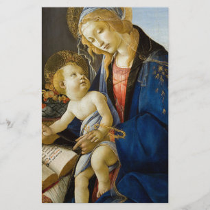 Sandro Botticelli - oskulden och barnet Brevpapper