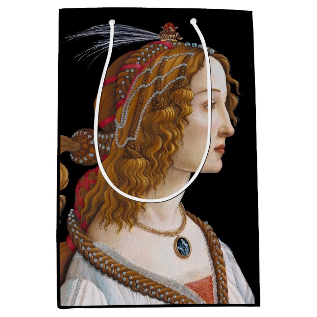 Sandro Botticelli - Porträtt i Simonetta Vespucci (Framsidan)
