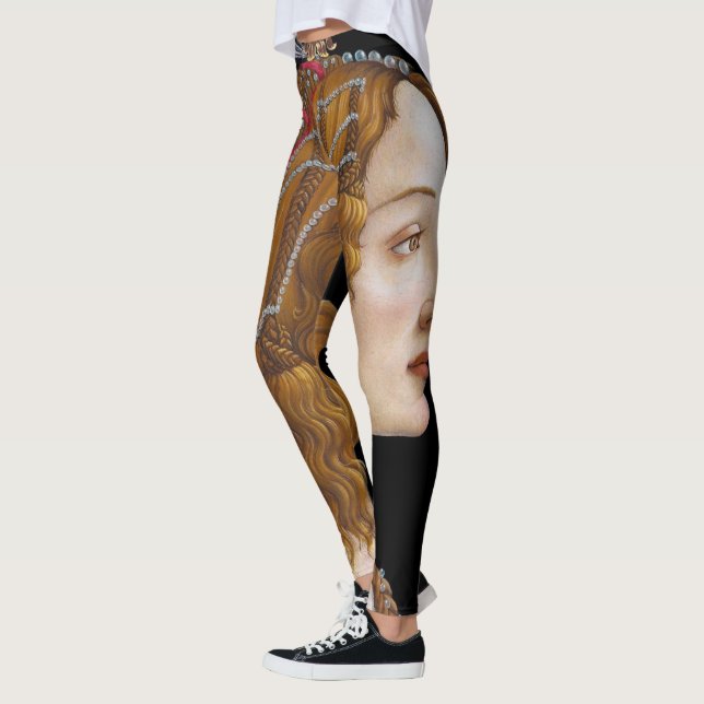 Sandro Botticelli - Porträtt i Simonetta Vespucci Leggings (Vänster)