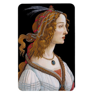 Sandro Botticelli - Porträtt i Simonetta Vespucci Magnet