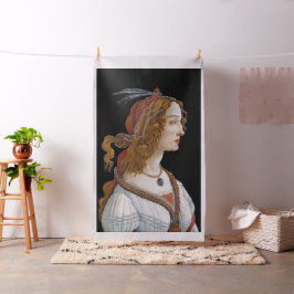 Sandro Botticelli - Porträtt i Simonetta Vespucci Tyg