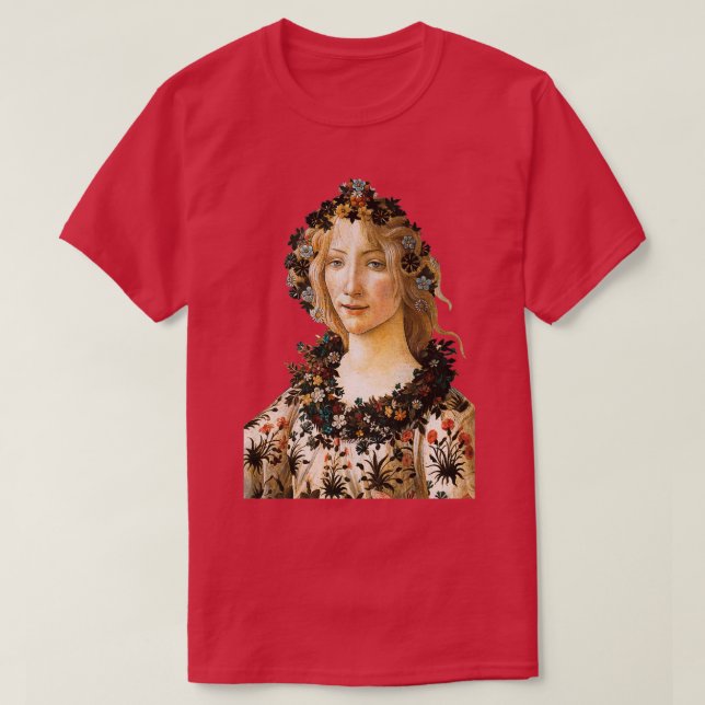 Sandro Botticelli Primavera 1 T Shirt (Design framsida)