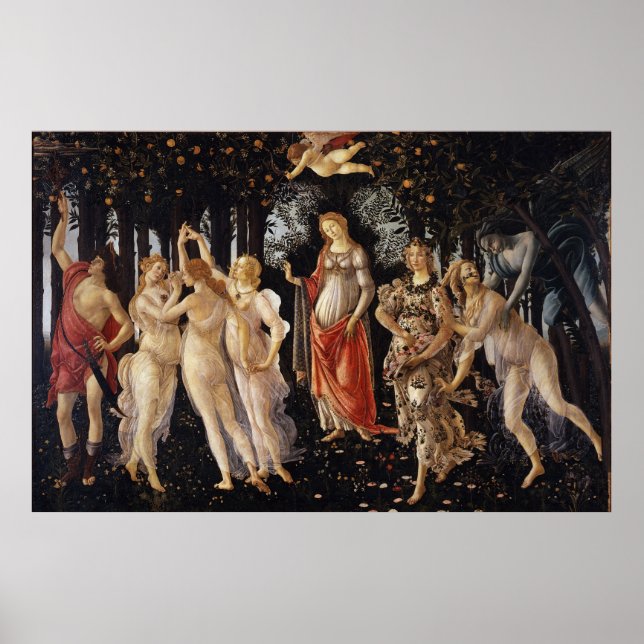 Sandro Botticelli - Primavera Poster (Framsidan)